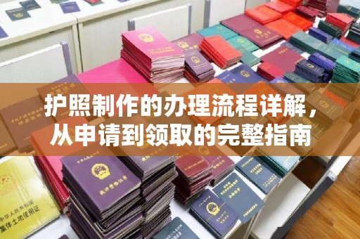 紫云护照制作的办理流程详解，从申请到领取的完整指南