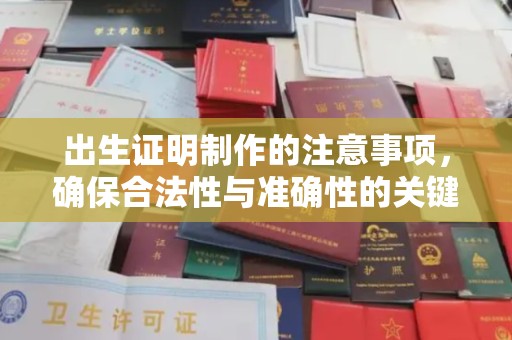 紫云出生证明制作的注意事项，确保合法性与准确性的关键步骤